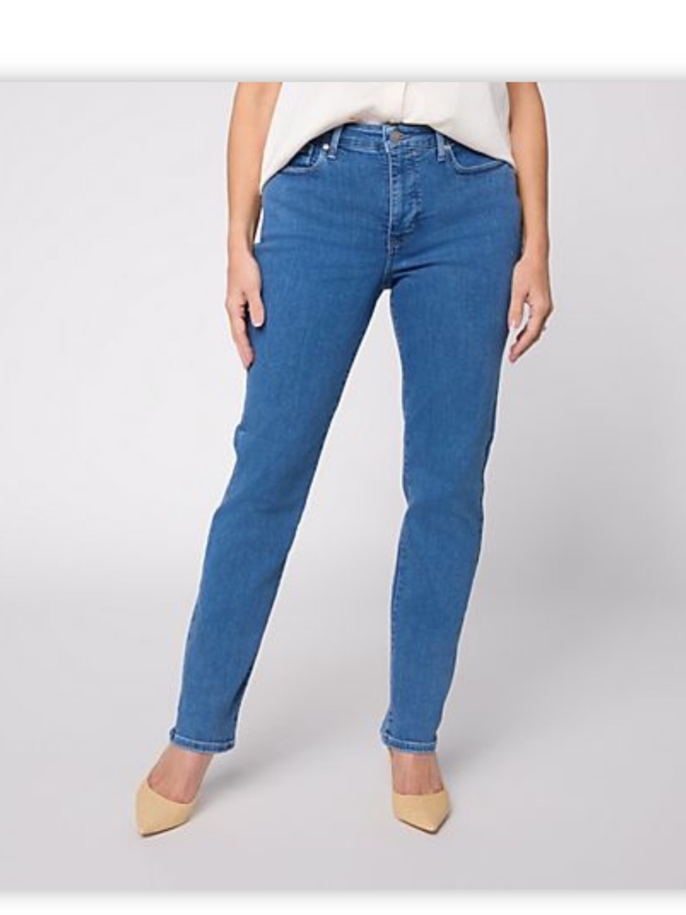 NYDJ Sheri Slim Straight Regular Full Length Jeans
Venice Blues Reg 6